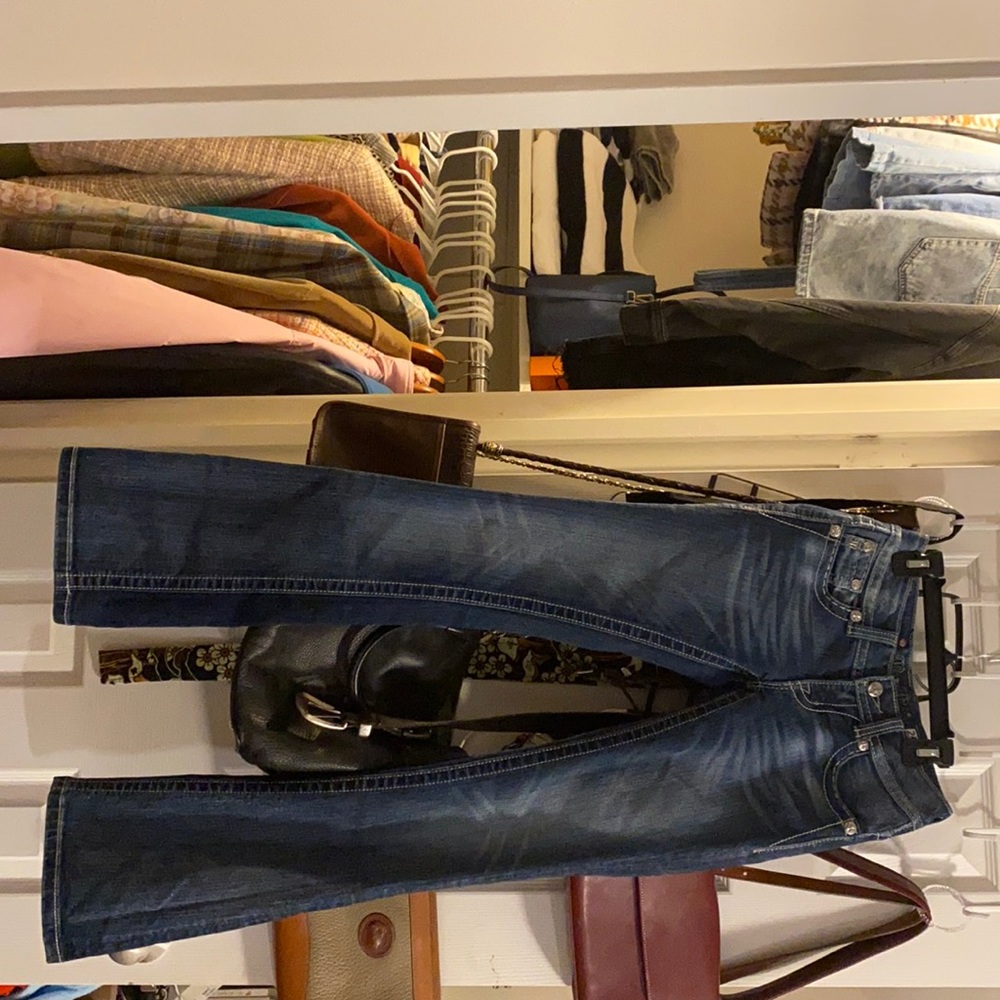 Dark blue MissMe Cavenders bootcut jeans